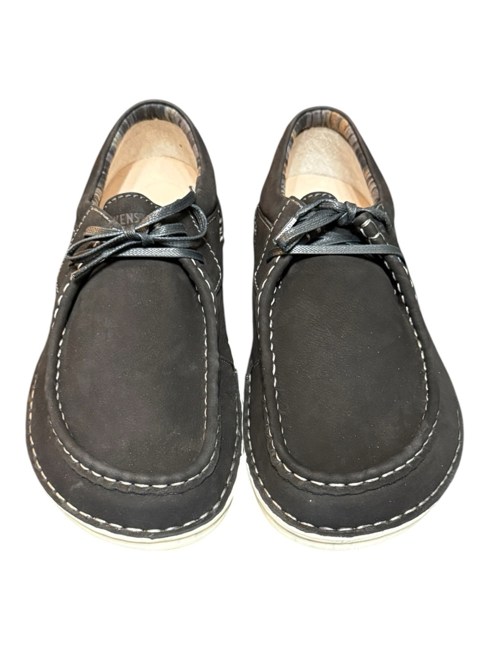 Birkenstock Pasadena Black Nubuck Shoes Men’s US 12 EU 45 Regular Fit